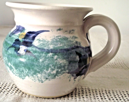 Irish studio pottery mug - irish,
