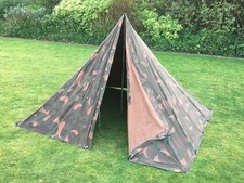 Hungarian Army Lavvu Canvas Tent Military Surplus Bushcraft Survival Prepping