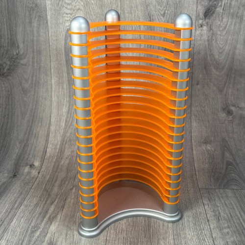 Orange storage rack tower - orange,