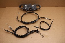 Suzuki GSXR600 K1 K2 K3 Aftermarket top yoke with clamps & cables 2001 - 2003