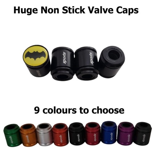Batman valve dust caps - batman,