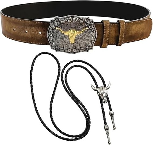 Men western cowboy - cowboy, leather