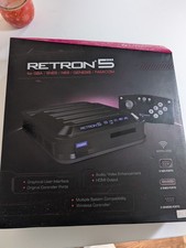 Retron 5 Console Complete Set Tested Working Retro Gaming System