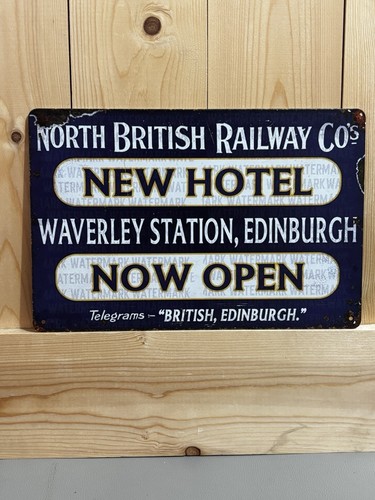 British railways metal sign - metal,