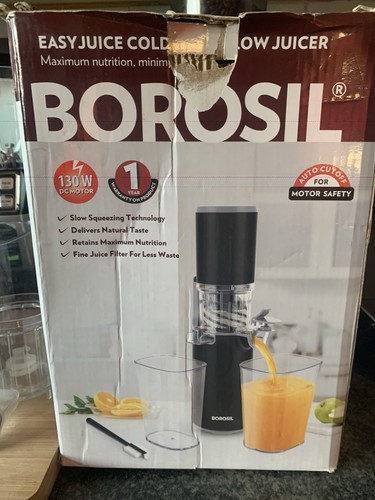 Borosil easy juice cold press - juice,