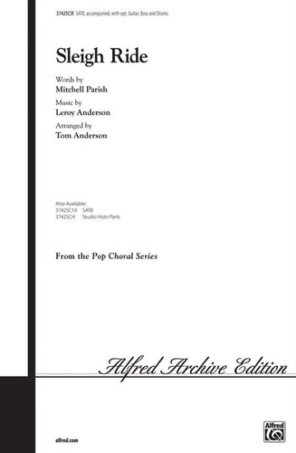 Sleigh ride satb - sleigh,