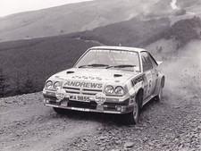 OPEL MANTA 400, RALLY CAR No.5, RUSSELL BROOKES/MIKE BROAD PERIOD PHOTOGRAPH.