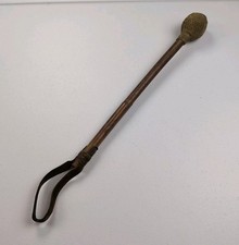 Antique 18th or 19th Century Royal Navy Bosun’s Cosh Persuader Lead Pommels 