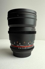 Samyang T2.2 / 16mm ED AS UMC CS II Wide Angle Lens, EF mount, great condition