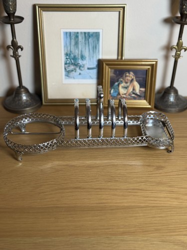 Vintage chrome slice toast - chrome,