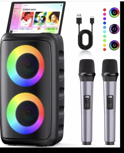 Portable karaoke machine - karaoke,