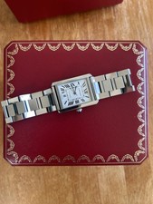Cartier tank silver men - tank, xl
