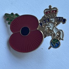 Poppy REME Metal Badge. 