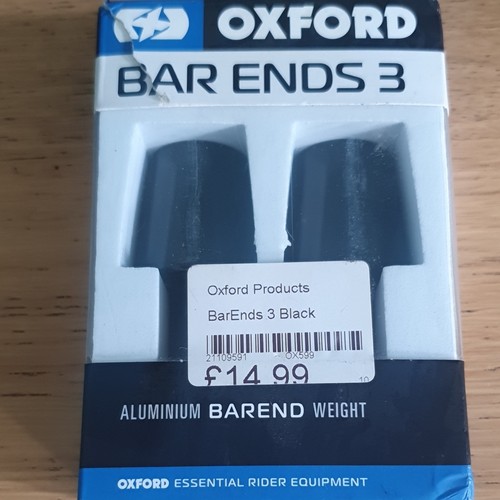 Oxford bar end weights - oxford,