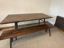 Next Dining Table and Bench Set