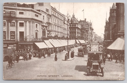 Oxford street london - street, busy