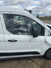 14 -22 FORD TRANSIT CONNECT DRIVER SIDE FRONT DOOR IN WHITE COMPLETE