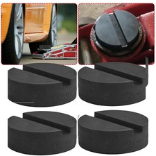 x4 Small Car Trolley Jack Pad Jacking Rubber Block Lifting Puck Classic Adapter