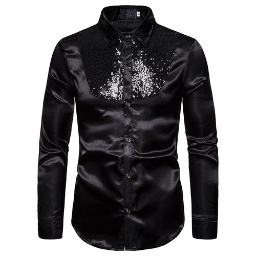 Men sequins embroidered - men,