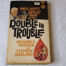 Double in Trouble by Richard S. Prather and Stephen Marlowe paperback book