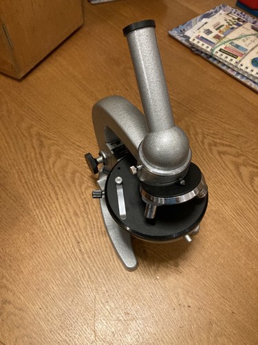Vintage russian microscope - russian,