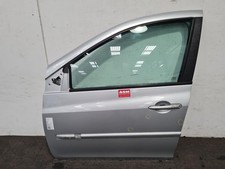 RENAULT CLIO III 2008 LEFT FRONT DOOR PASSENGER SILVER 7751479112