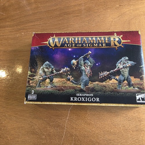Kroxigor warhammer age - warhammer, of