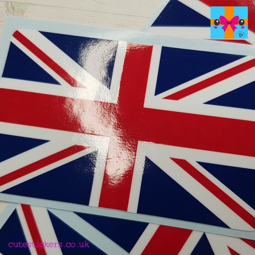 Union jack flag sticker - union,