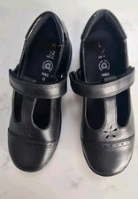 M&S Girls Black T-bar School