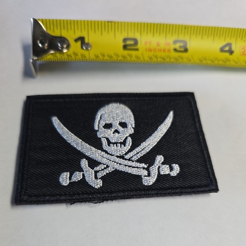 Pirate flag skull - , swords