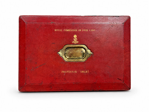 Antique red despatch box - antique,