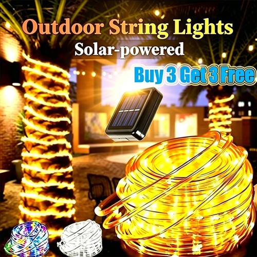 Solar rope lights outdoor - solar,