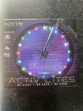 Activ Life LED Bike Spoke Lights Multicoloured / Rainbow BNIB