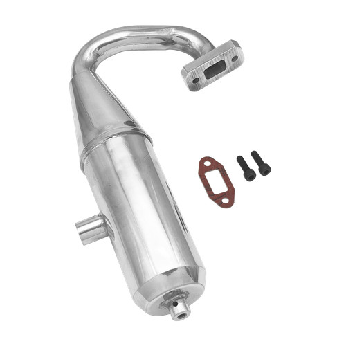 Aluminum exhaust pipe for 5 - aluminum,