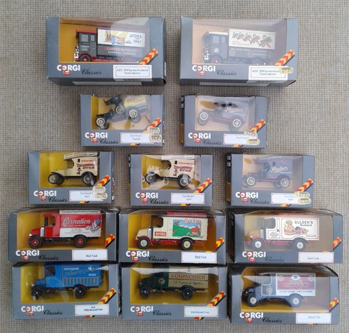 Corgi classics vans trucks - &,
