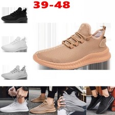 Mens Lace Up Wide Fit Memory Foam Casual Walking Gym Sports Trainers Shoes Size