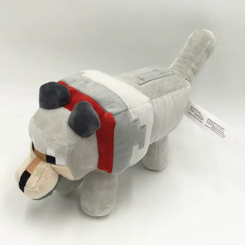 Minecraft wolf plush toy soft - minecraft,
