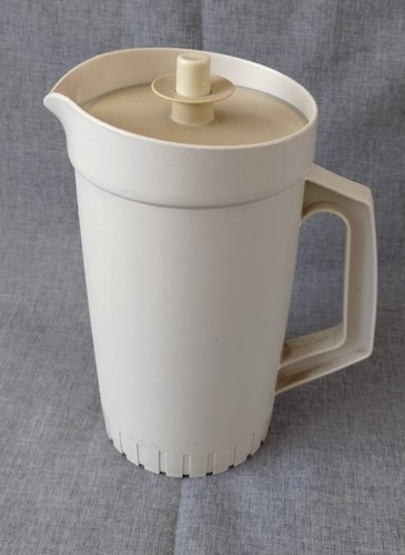 Vintage tupperware jug with - vintage,