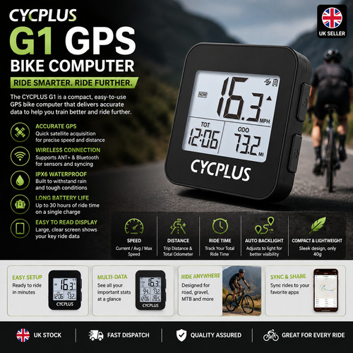 Cycplus gps bike - cycplus, computer