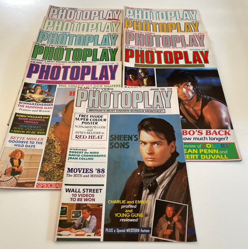 Photoplay film magazine bundle - film,