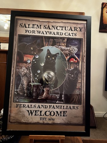 Rare signed lisa parker - rare, "salem
