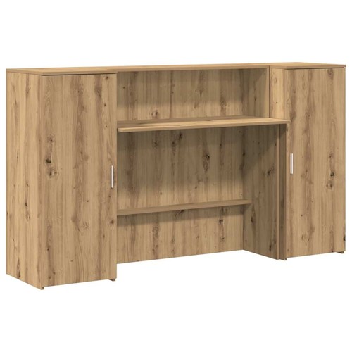 Reception desk engineered wood - engineered,