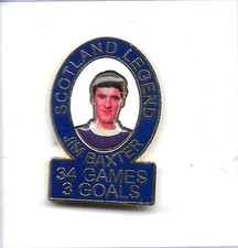 Scotland - Scottish Legend - Jim Baxter - Football Pin Badge