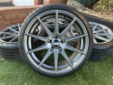 19” Bola CSR Alloy wheels & Tyres 5x100 Audi TT MK1 (8N) Subaru VW Golf MK4