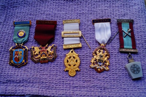 Masonic jewels lot1 - ,