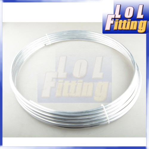 Aluminum hard line - aluminum, 3/8"