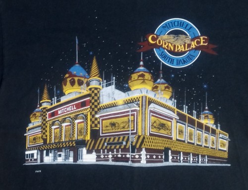 Vintage shirt large corn - large,