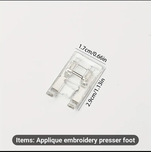 One janome embroidery foot - one,