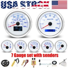 7 Gauge Set 85mm Boat GPS