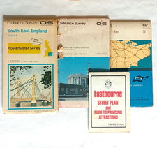 4 x South East of England maps